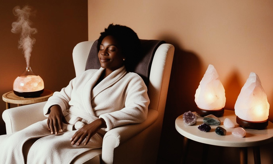 Image 2: Retreat Day Pass 45min Infrared Heat, Sound Meditation, and More