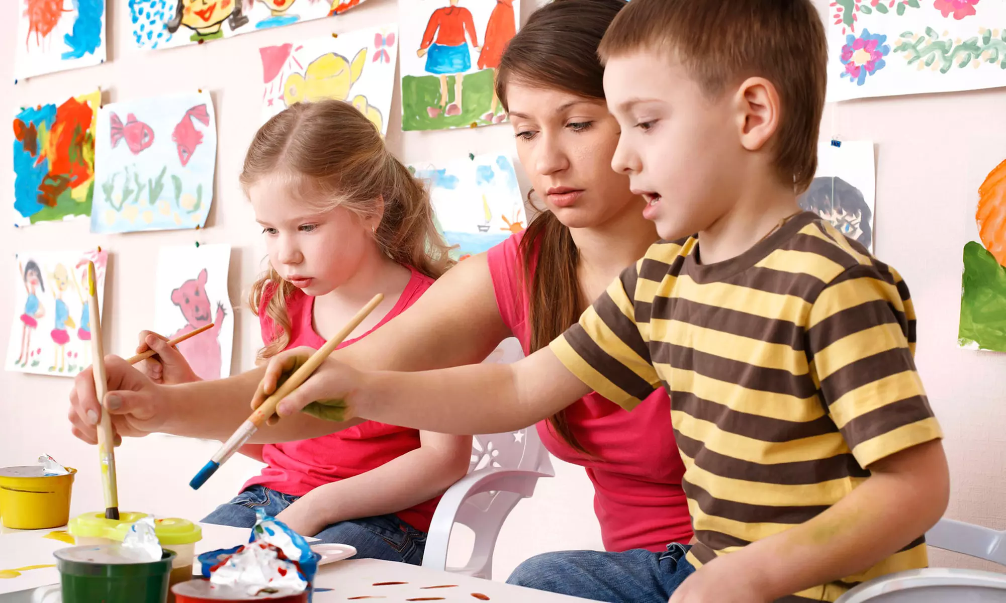Admission to Kids' Night Out or a Saturday Art Workshop for Two Kids at ArtCastle (﻿46% Off)  - Primary Image
