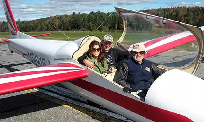$53.50 for "Taste of the Sky" Glider Ride at Stowe Soaring ($99 Off)  - Primary Image