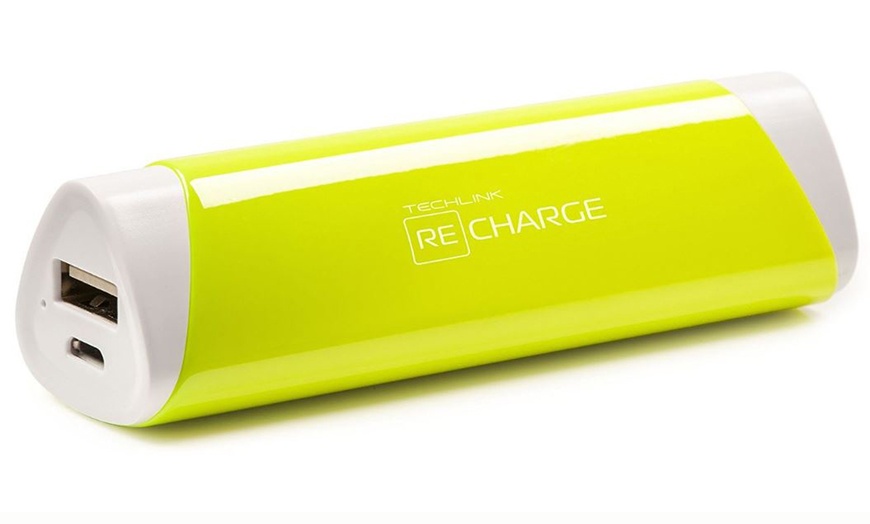 Image 1: Techlink Round Power Bank 