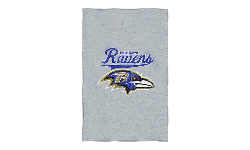 NFL Sweatshirt Throw Blankets | Groupon