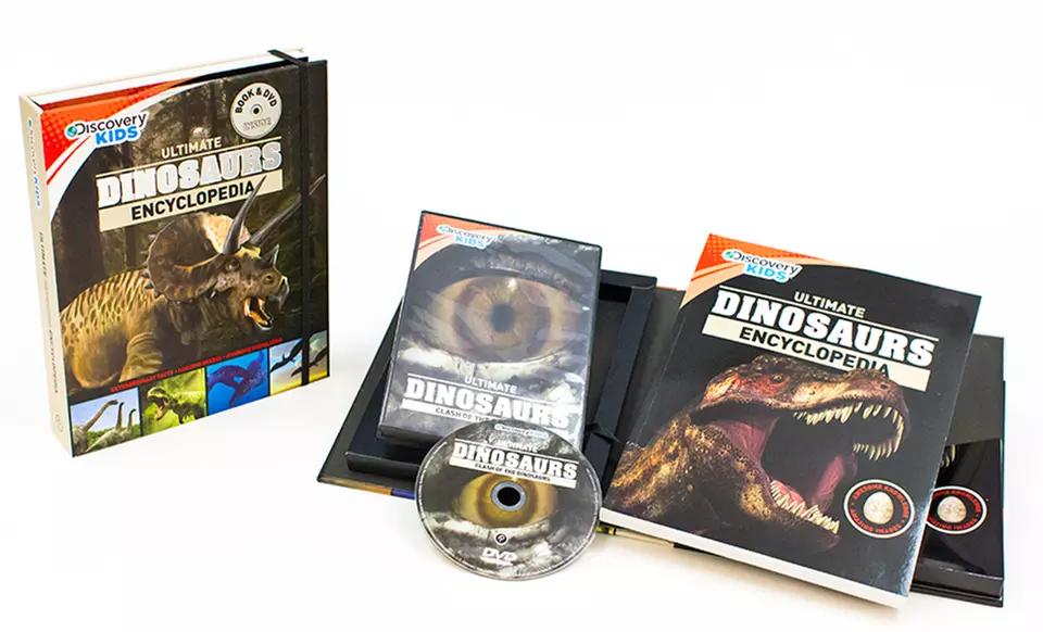 Discovery Kids Ultimate Dinosaurs Encyclopedia Book and DVD Set - Second Medium