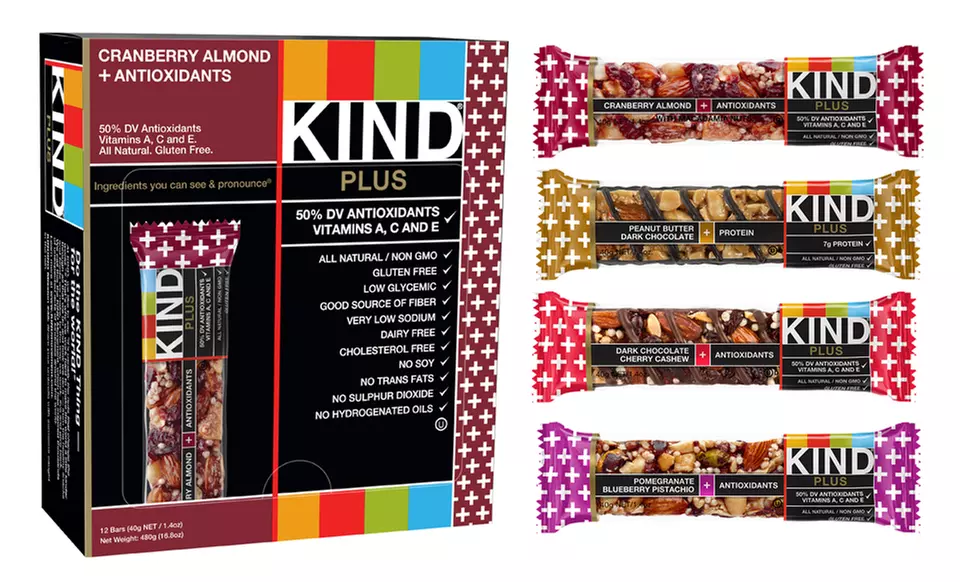 Kind Bar Plus (24-Pack) - Primary Image