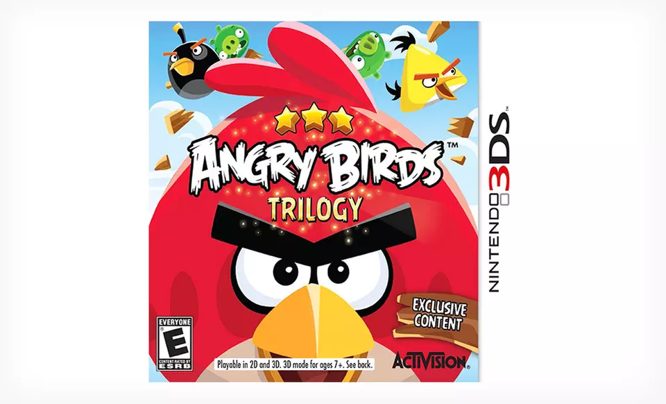 Angry Birds Trilogy for Nintendo 3DS, Xbox 360, or PlayStation 3 - Second Medium
