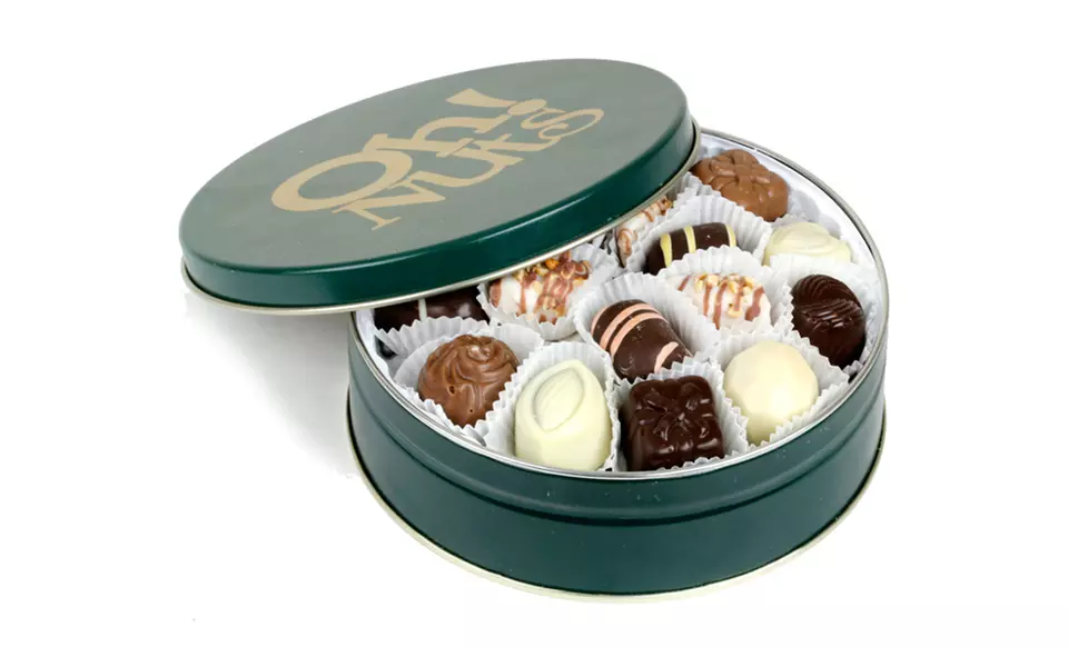 Oh! Nuts Holiday Gift Tins. Multiple Tins Available from $18.99–$21.99. - Second Medium
