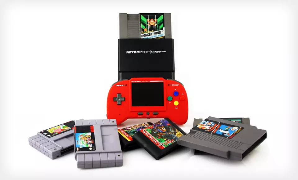 $49.99 for a Retro-Bit RetroDuo Portable Gaming Console ($99.99 List Price). Free Shipping and Returns. - Primary Image