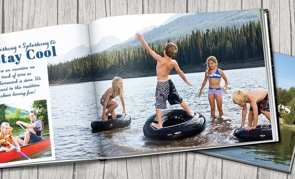 20-Page Custom Photo Books in 6"x8", 8.5"x11", or 11"x14" from Picaboo (Up to 75% Off). Free Shipping. - Primary Image