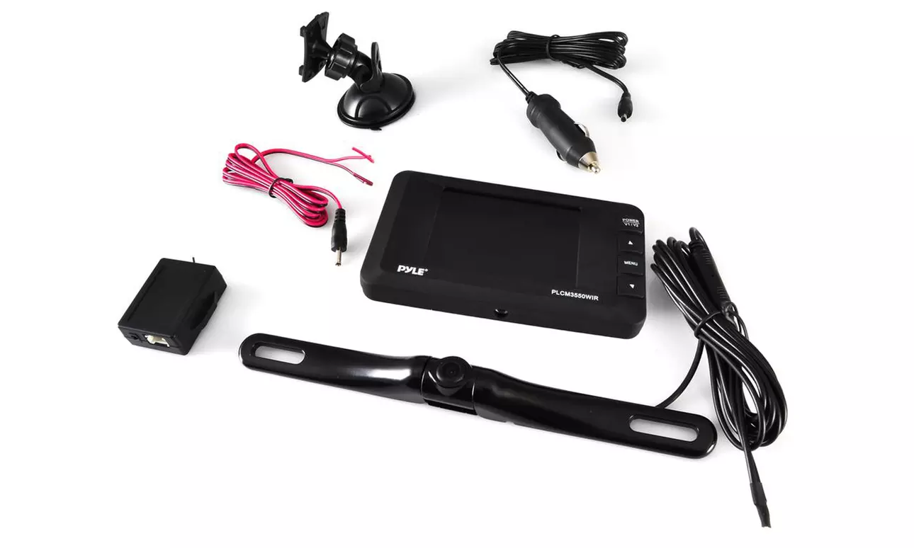 Pyle Wireless Back-Up Camera and Parking Assist System with 3.5" Monitor - Second Medium