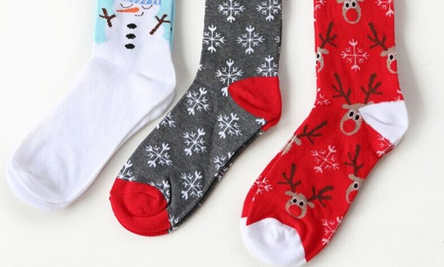 Image 4: Christmas-Design Socks