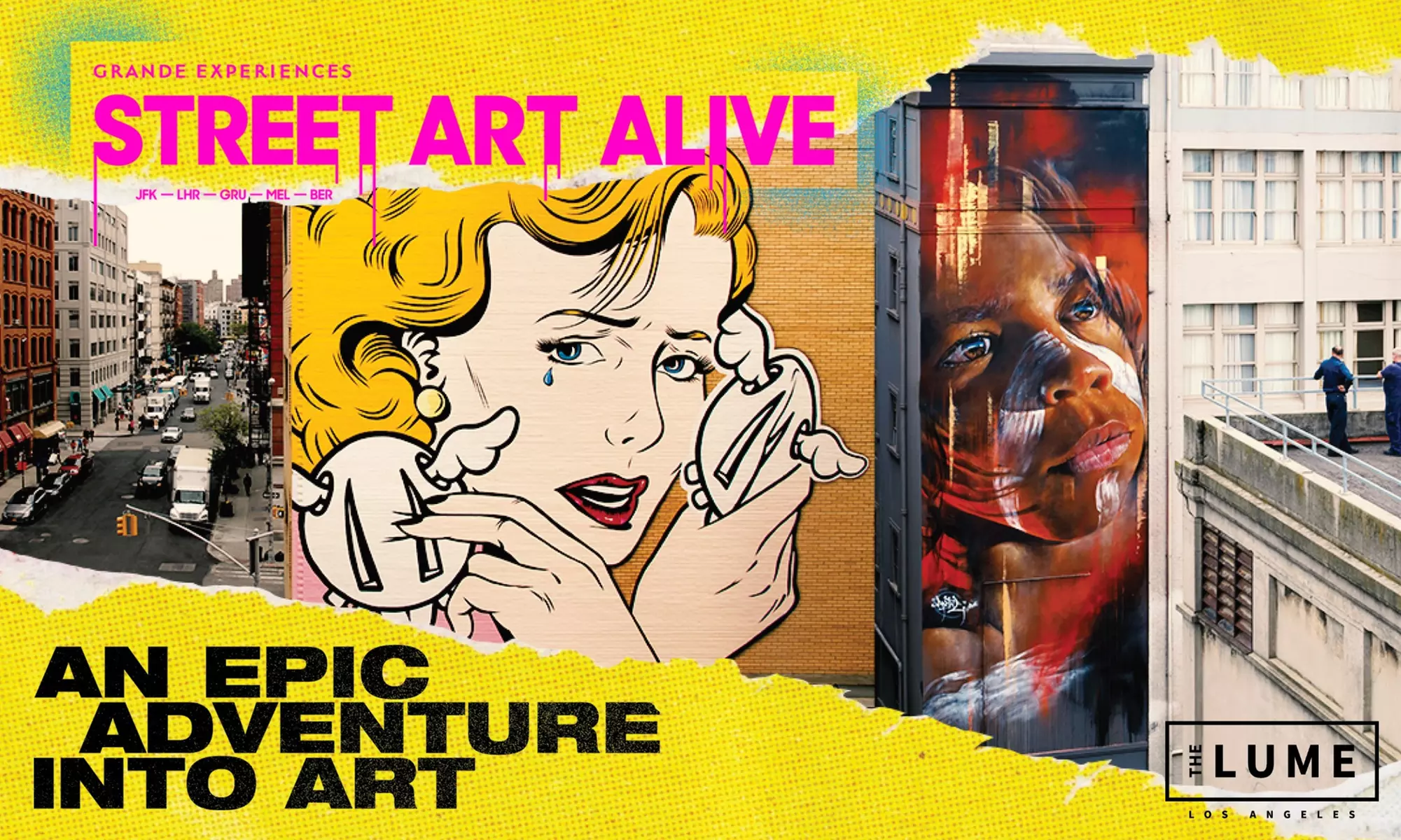 Single-Day Admission to Street Art Alive at THE LUME (Up to 30% Off). Four Options Available. - Primary Image