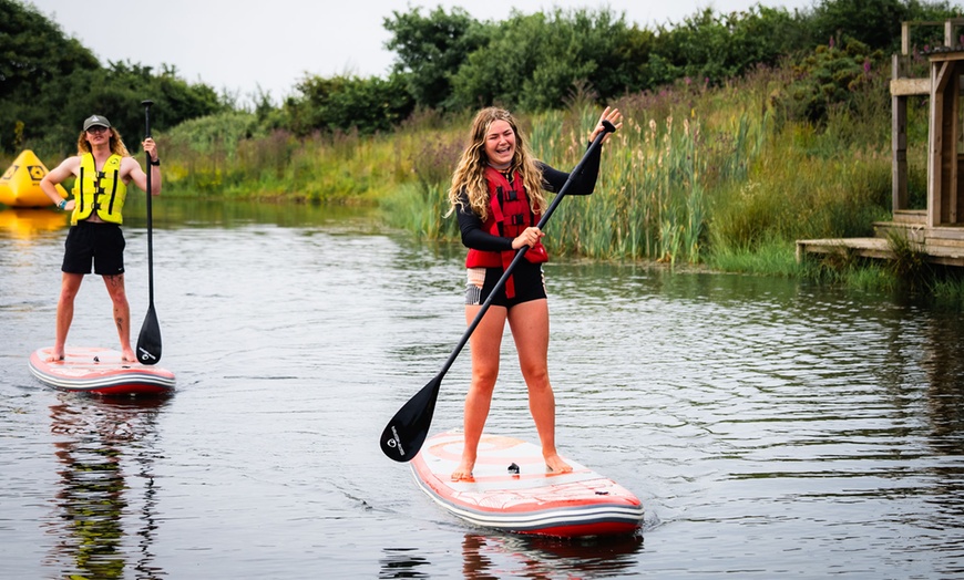 Image 9: Explore the Scenic Landscape with Vibrant Water Sports in North Devon
