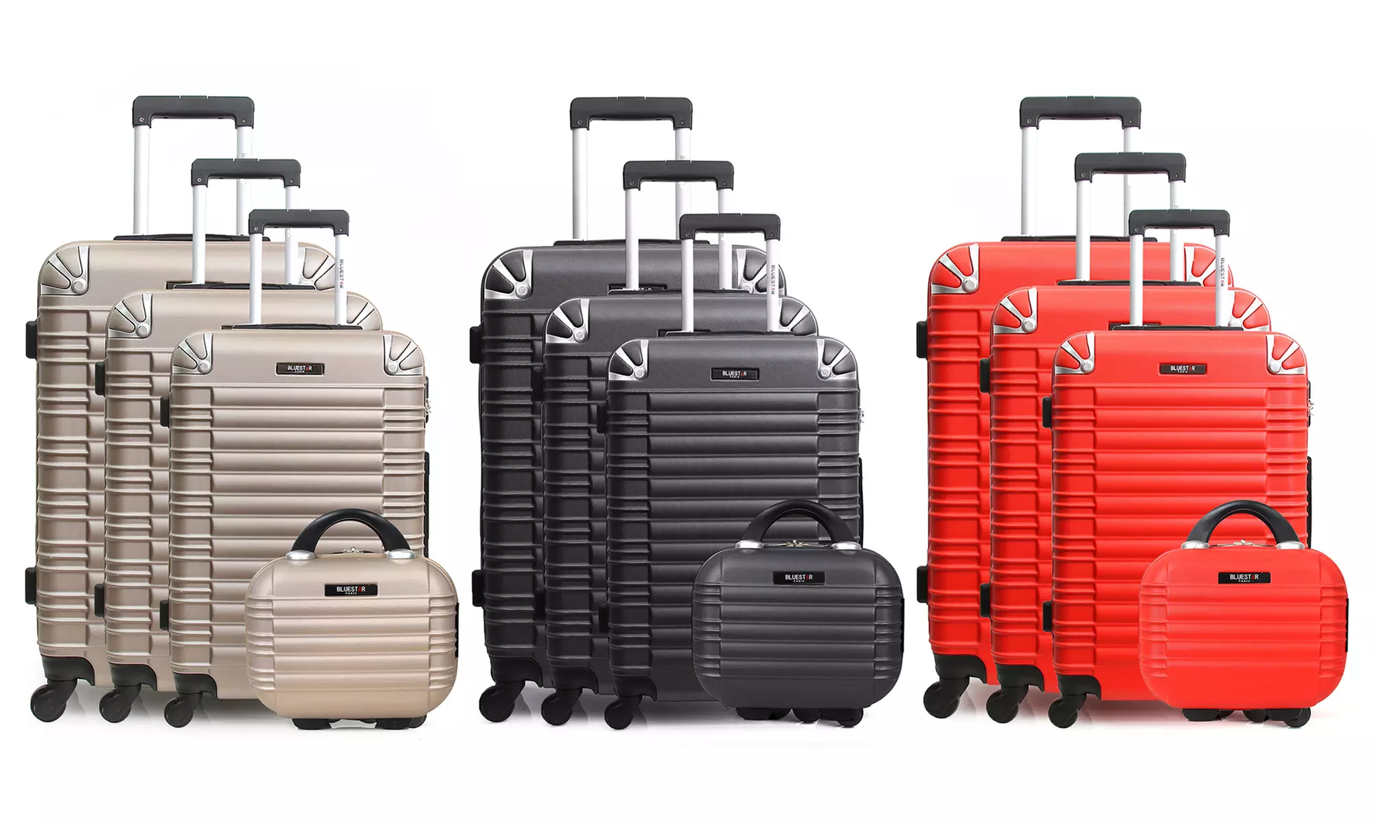 Lima-C Set mit 3 Koffern und 1 Beauty-Case in der Farbe nach Wahl - Primary Image