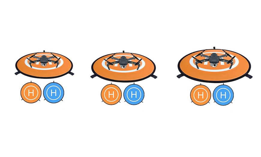 Image 4: Fast-Fold Drone Landing Pad Mat