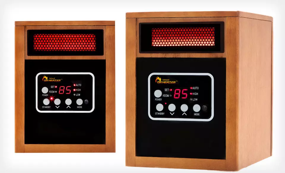 $115 for a Dr. Heater Infrared Space Heater with Remote ($249.99 List Price). Free Shipping and Free Returns. - Primary Image