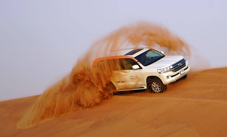 Image 1: Thrilling Desert Safari in Dubai.