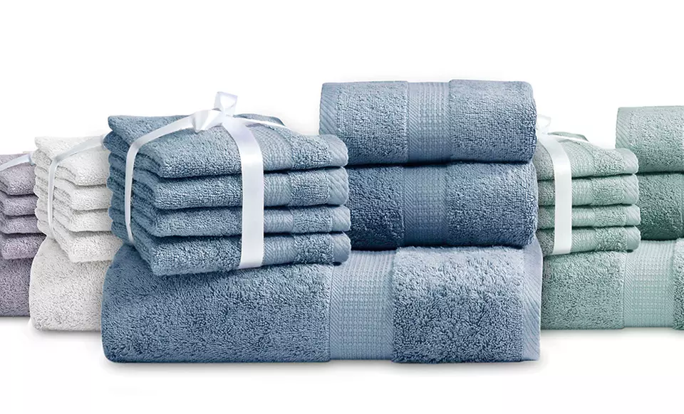 7-Piece Egyptian Cotton Towel Set. Multiple Colors Available. Free Returns. - Primary Image
