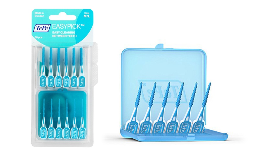 Image 2: TePe EasyPick Interdental Brushes