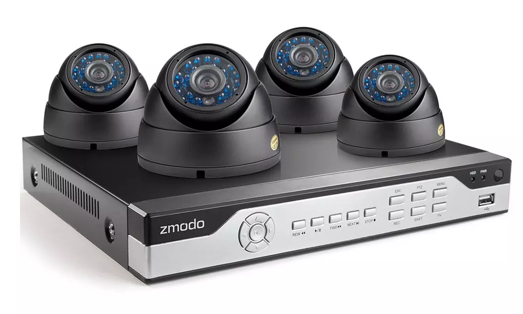 Zmodo Security Systems with 960H DVR and 4 or 8 Dome Cameras - Second Medium