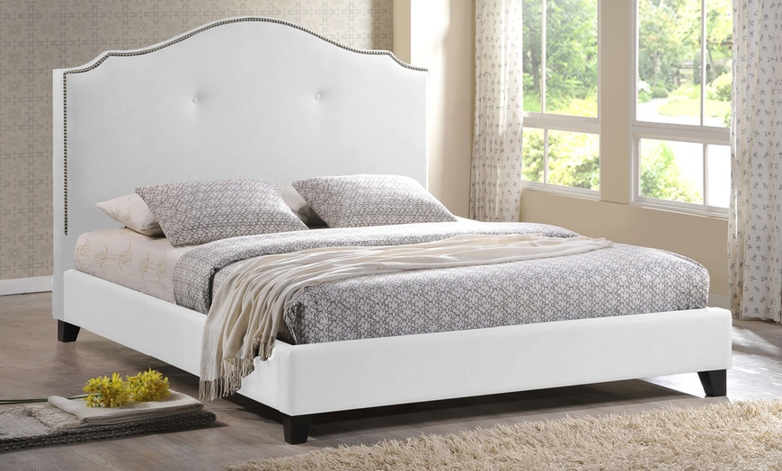 Platform Bed with Headboard | Groupon Goods