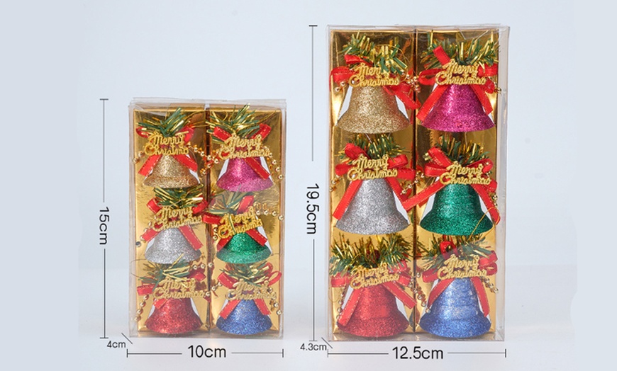 Image 2: Exquisite Christmas Tree Bell Decoration