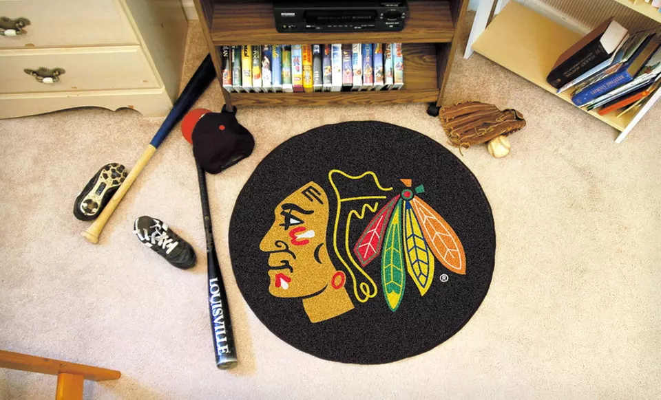 $19.99 for a Fan Mat 27" NHL Hockey Puck Mat ($39.99 List Price). 30 Teams Available. Free Shipping and Returns - Primary Image
