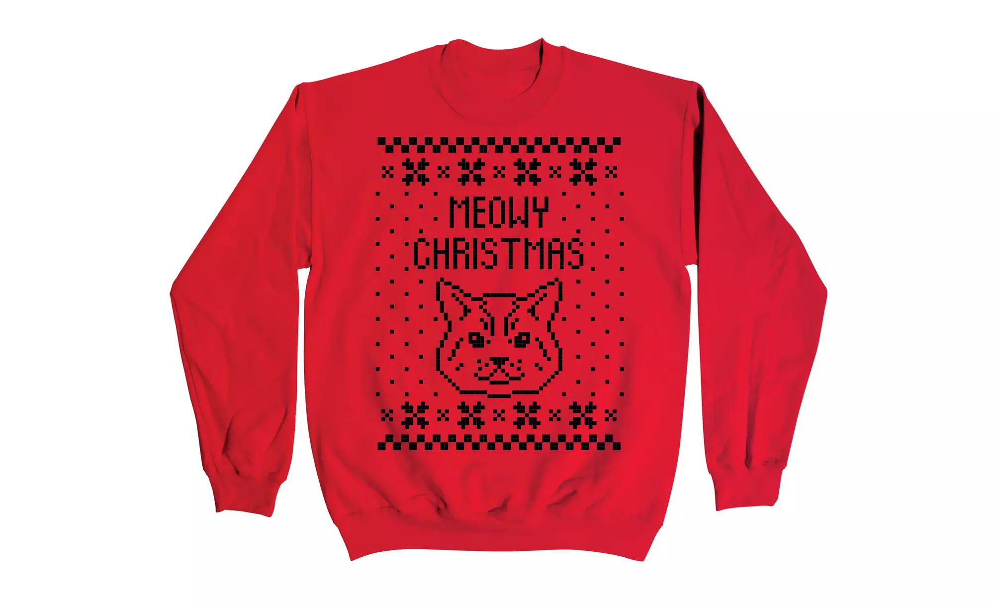 Women's Ugly Holiday Sweatshirts - Second Medium