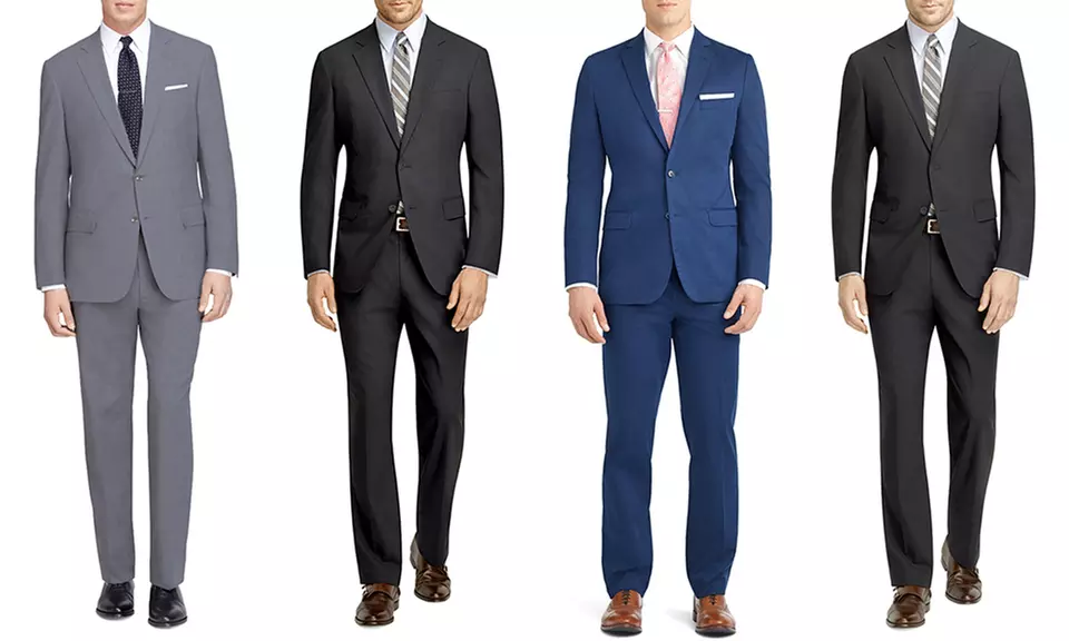 Fellini Men's Classic 2-Piece Single-Breasted Suit - Primary Image