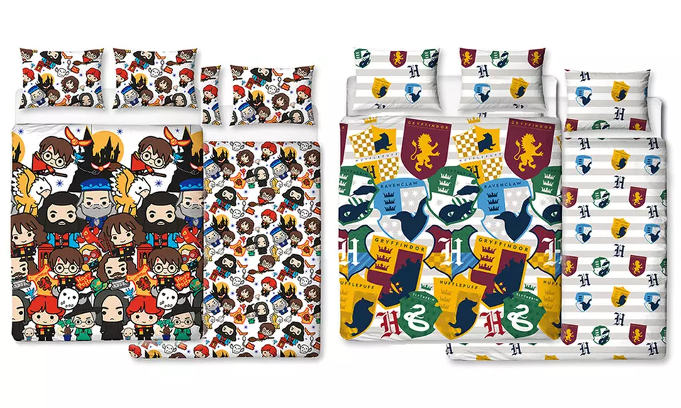 Juego de funda de edredón reversible oficial de Harry Potter - Primary Image