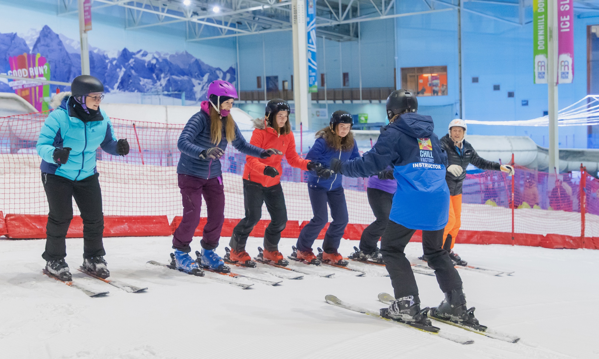 Enjoy a 2- or 5-Hour Ski or Snowboard Group Lessons with a Hot Drink