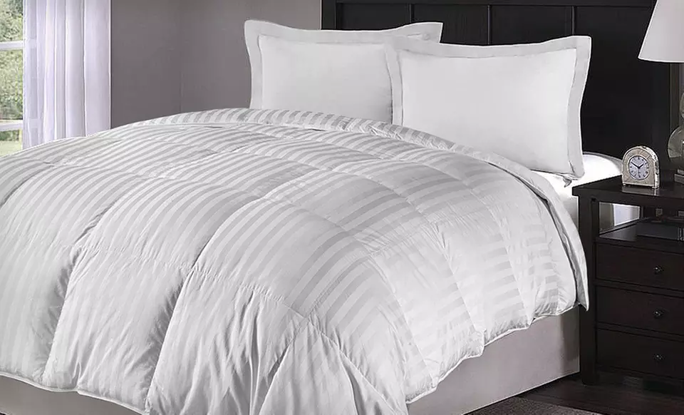 European White Down Comforter in Twin, Full/Queen, or King (Up to 67% Off). Free Shipping and Free Returns. - Primary Image