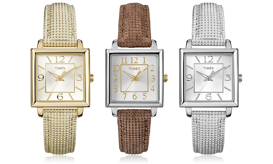 Timex South Street Square Watch | Groupon Goods