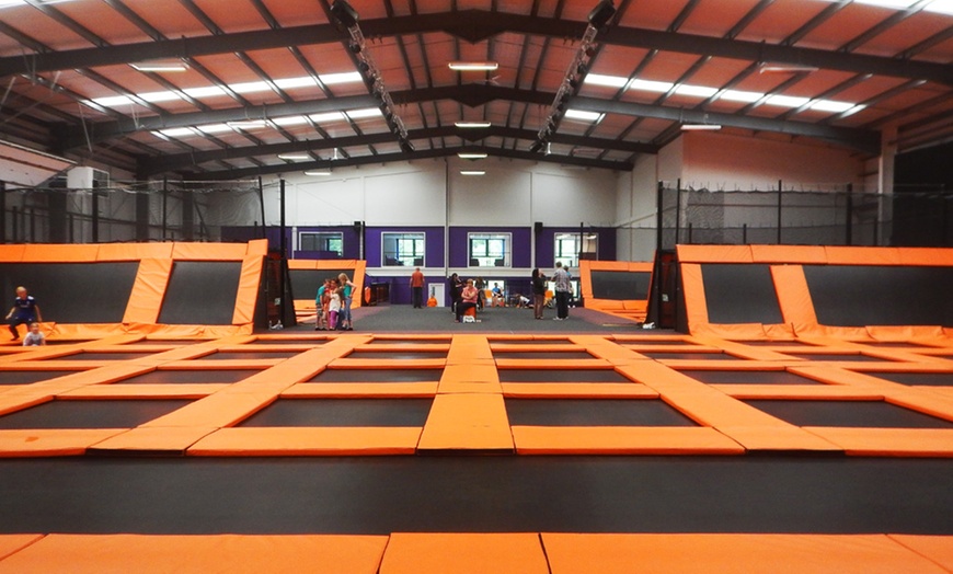 Image 3: One-Hour Trampolining Session