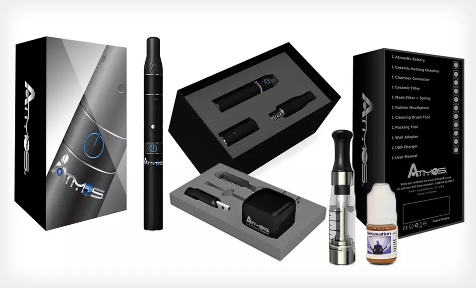 $69.99 for Atmos Rx Dry Vaporizer Kit with Oil Adapter and Oil ($233.21 List Price). 4 Colors Available. Free Shipping. - Primary Image