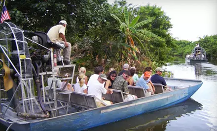 $27 for an Everglades Airboat Tour and Wildlife Show from Half Price Tour Tickets in Miami Beach ($55 Value) - Primary Image