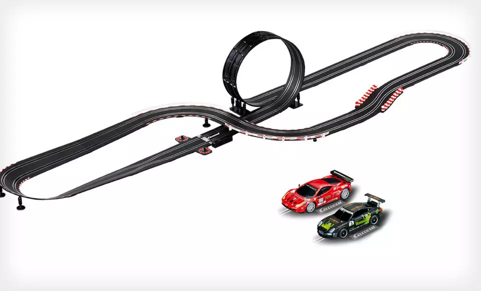 $55.99 for a Carrera Go!!! GT Fever Electronic Slot Car Set ($139.97 List Price). Free Shipping. - Primary Image