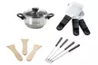gourmetmaxx Raclette- und Fondue-Set mit Keramikbeschichtung (50% sparen) - Second Medium