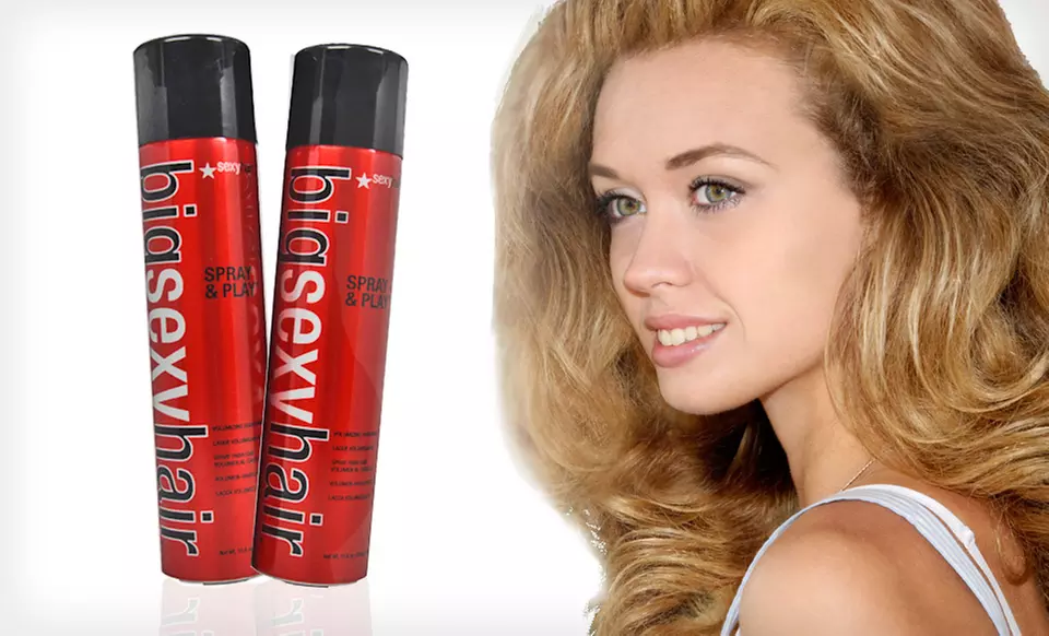 $25 for a Set of Two 10.6-Ounce Cans of Big Sexy Hair Spray & Play Volumizing Hairspray ($36 List Price). Free Shipping. - Primary Image