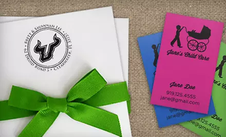 $29 for a Self-Inking Stamper with a Personalized Stamp Face from InvitationBox with Shipping ($57.94 Total Value) - Second Medium