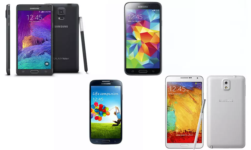 Samsung Galaxy S4, S5, Note 3, and Note 4 Smartphones (GSM Unlocked) (Refurbished) - Primary Image