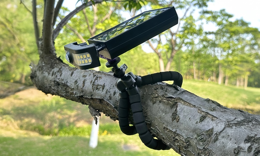 Image 1: Octopus Lamp Solar-Powered Outdoor Ambient Lamp