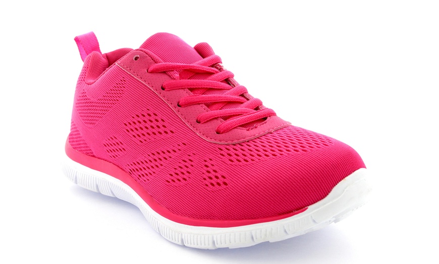 Image 6: Ladies' Lightweight Mesh Trainers