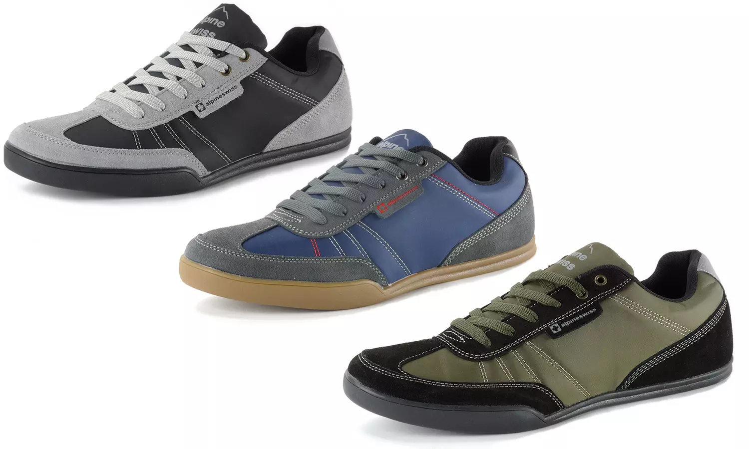 Alpine Swiss Marco Men's Retro Fashion Sneakers - Primary Image