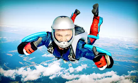 First Jump Course with Ground Instruction and a Solo Skydive, or a Tandem Skydive at Skydive Manitoba (Up to Half Off) - Primary Image