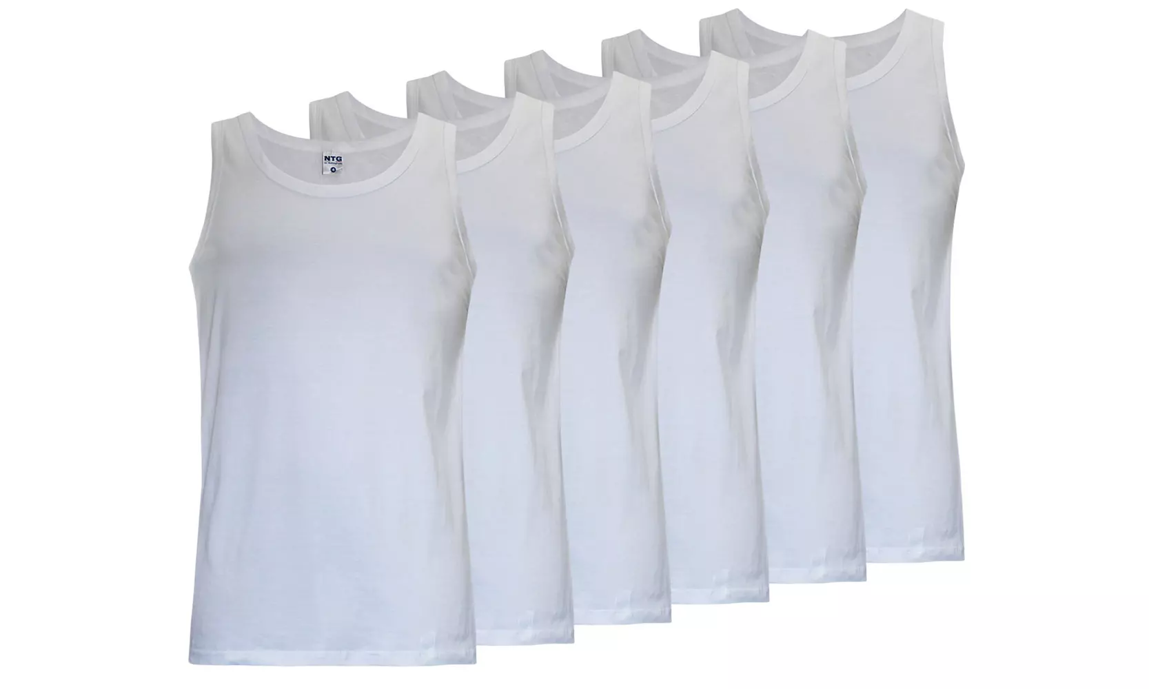 Set da 3 o 6 canotte da uomo De Fonseca o Nottingham