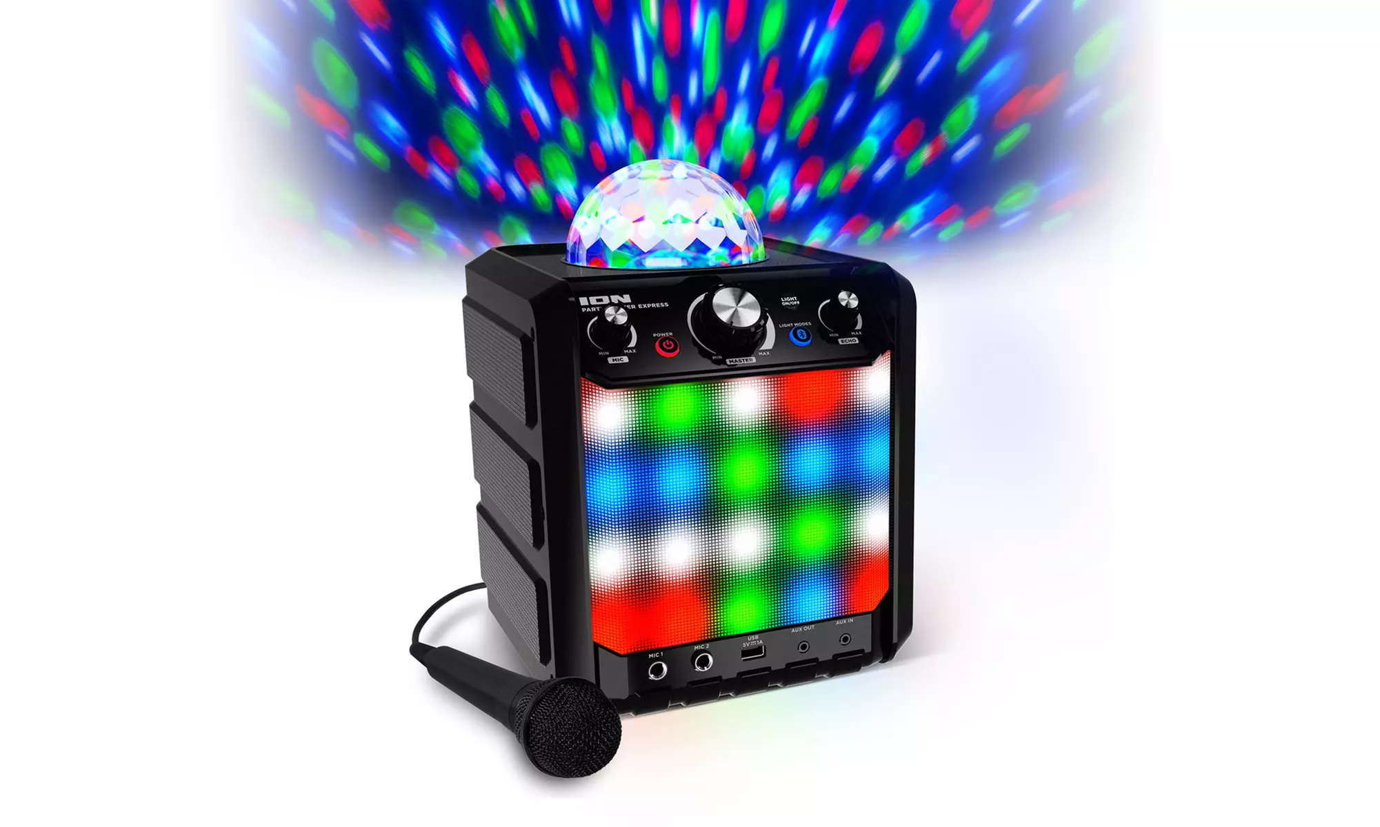 Ion Audio Party Rocker Express iPA78BK Wireless Bluetooth Karaoke Machine (Refurbished) - Primary Image