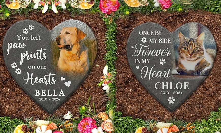 Image 1: Personalized Gravestones for Furry Friends