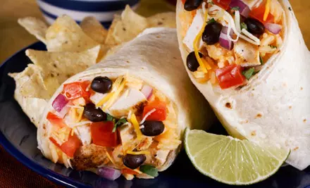 Burrito Meal for Two or Catering Package at Chronic Tacos (Up to 52% Off) - Primary Image