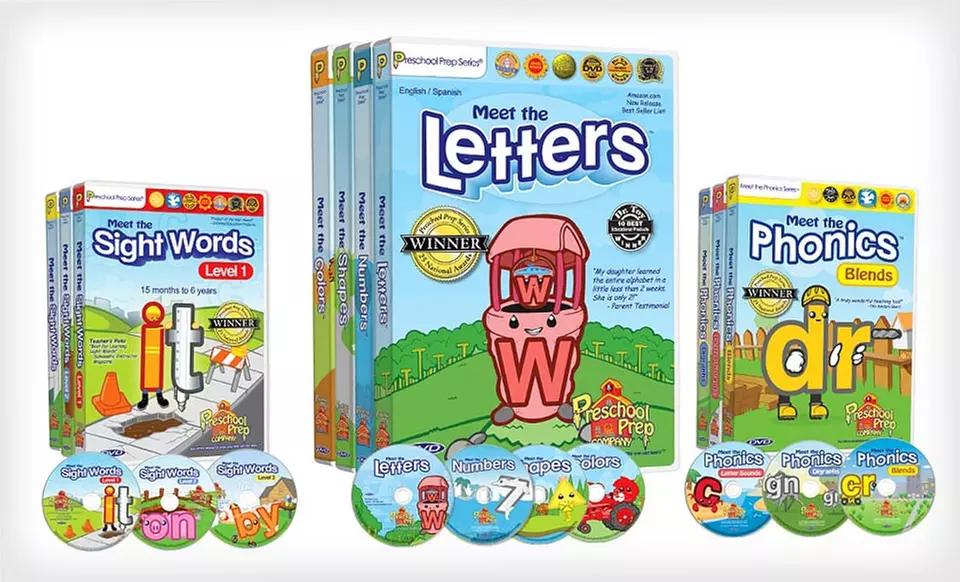 Preschool Prep DVD Sets | Groupon Goods