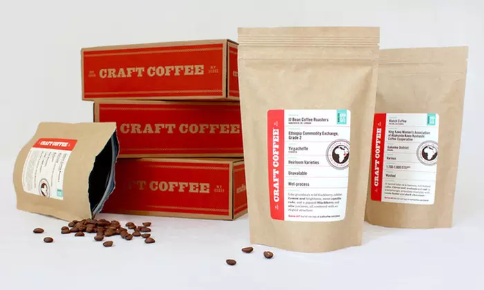 $19  for $40 Worth of Coffee Subscriptions from Craft Coffee  - Primary Image