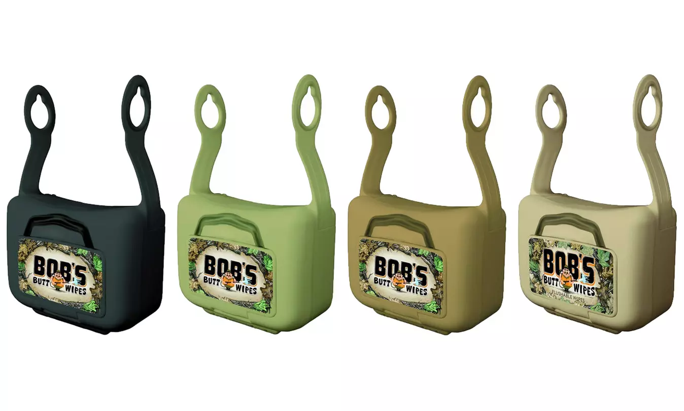 Bob's Butt Wipes Dispenser With Wipes (42-Count) - Primary Image